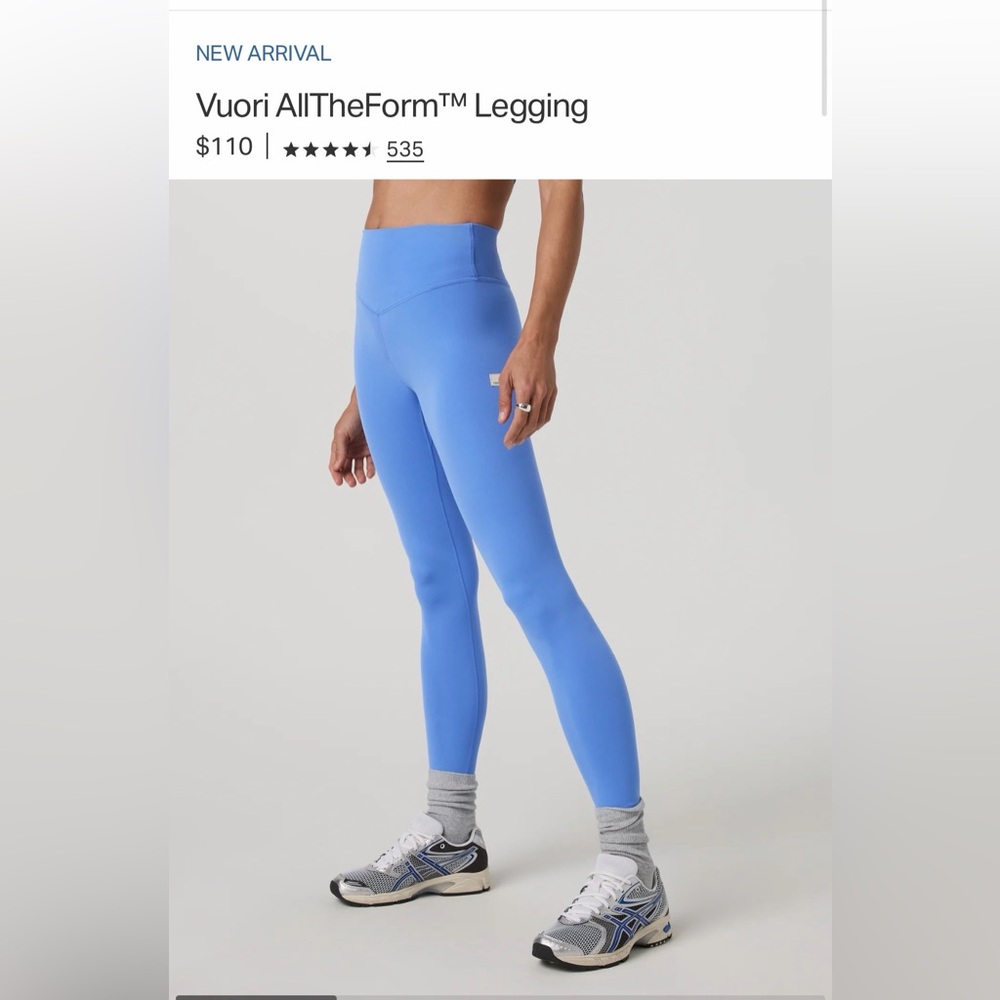 Vuori AllTheForm™ Riviera Blue XS